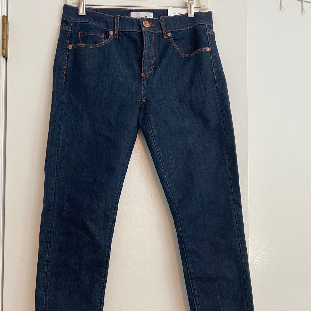 Loft modern skinny jeans size 2